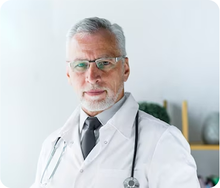 A healthcare professional